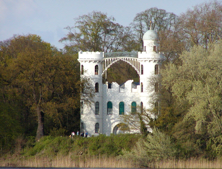 Castle on Peacock Island, Germany